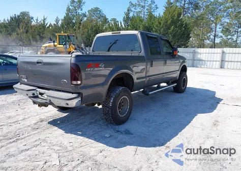 2004 Ford F250 Super Duty from USA, damaged, VIN 1FTNW21P34EB19195